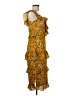 Tularosa 100% Polyester Yellow Cocktail Dress Size M - photo 4
