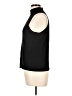 Etcetera Solid Black Sweater Vest Size L - photo 5