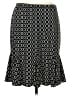 Susan Lawrence Graphic Black Formal Skirt Size L - photo 1