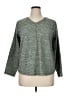 St. John's Bay 100% Polyester Gray Cardigan Size XL - photo 1