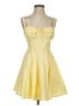 Windsor 100% Polyester Yellow Cocktail Dress Size M - photo 1