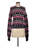 Allison Joy Tweed Purple Pullover Sweater Size S - photo 1