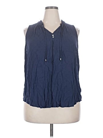 Market and Spruce Sleeveless Blouse (view 1)