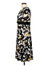 Van Heusen 100% Polyester Print Black Casual Dress Size 10 - photo 5