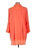 Renuar 100% Polyester Orange 3/4 Sleeve Blouse Size L - photo 2