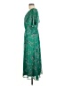 Dana Buchman 100% Polyester Paisley Green Casual Dress Size M - photo 5
