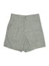 Unbranded 100% Polyester Tweed Gray Shorts Size S - photo 1