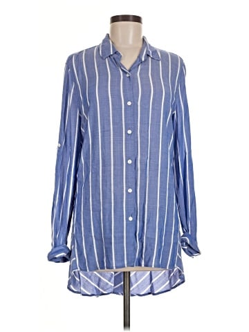 Max Studio Long Sleeve Button-Down Shirt (view 1)