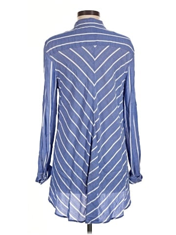Max Studio Long Sleeve Button-Down Shirt (view 2)