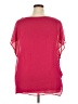 Alyx 100% Polyester Pink Short Sleeve Blouse Size 2X - photo 2