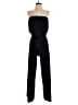 Ariella Solid Black Jumpsuit Size S - photo 1