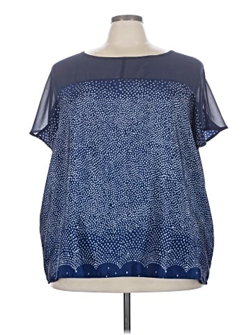Halogen Short Sleeve Blouse (view 1)