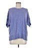 Splendid Blue Short Sleeve Top Size M - photo 1