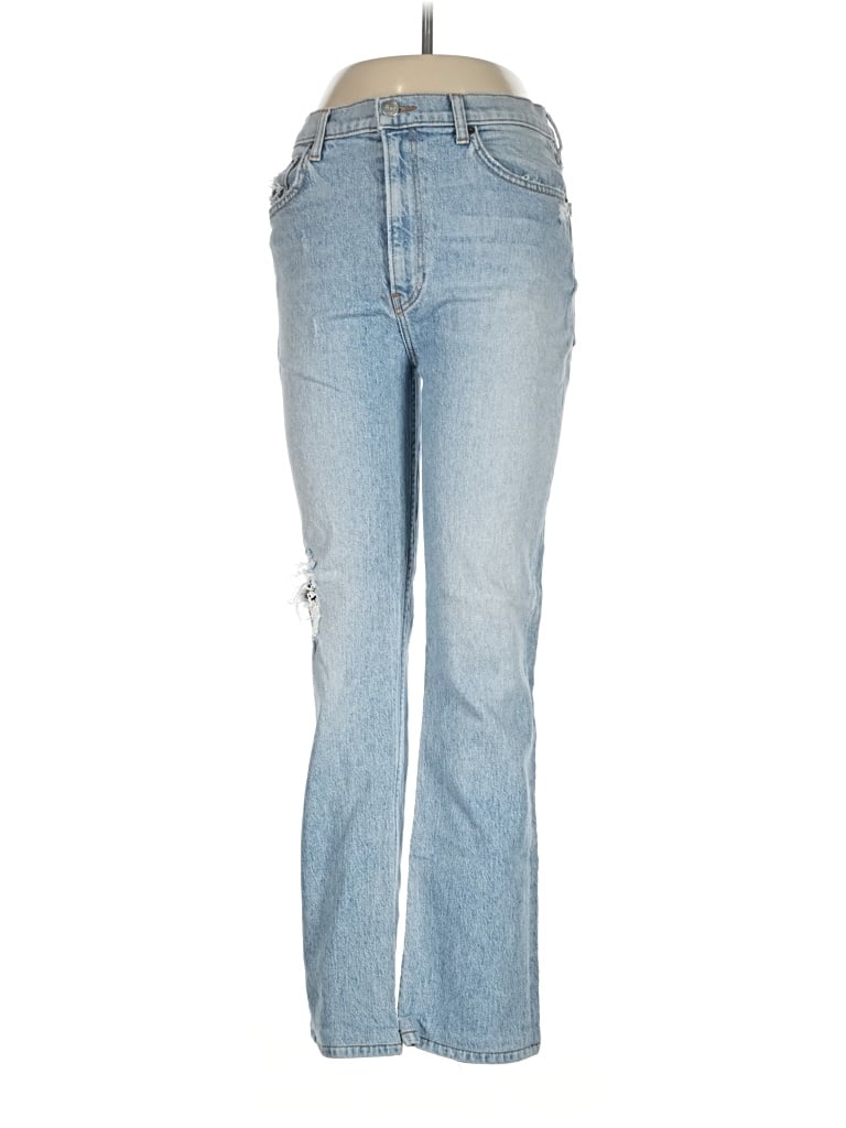 Pre-owned Reformation Jeans Jeans In Blue