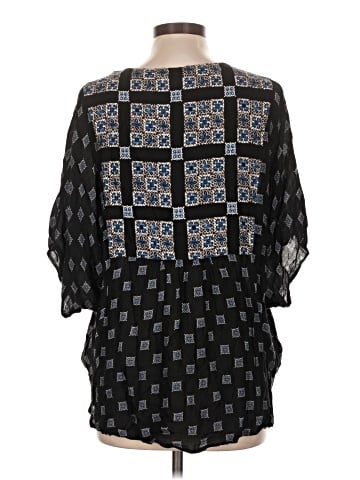 BCBGMAXAZRIA 3/4 Sleeve Blouse (view 2)
