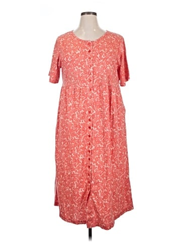 Woman Within Casual Dress (view 1)