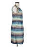Tabitha 100% Polyester Print Blue Casual Dress Size 2 - photo 4