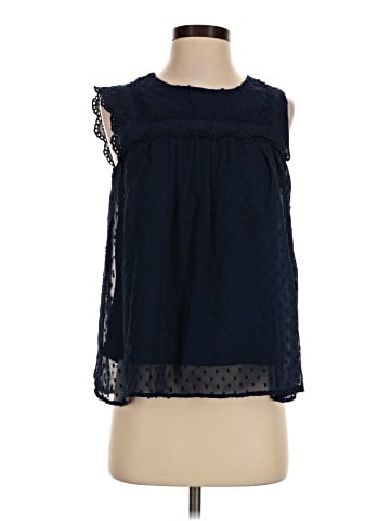 Rain Sleeveless Blouse (view 1)