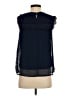 Rain 100% Polyester Blue Sleeveless Blouse Size S - photo 2
