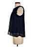 Rain 100% Polyester Blue Sleeveless Blouse Size S - photo 5