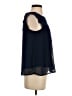 Rain 100% Polyester Blue Sleeveless Blouse Size S - photo 4