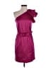 Cache Burgundy Cocktail Dress Size 2 - photo 1