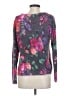 Meadow Rue Floral Purple Pullover Sweater Size S - photo 2