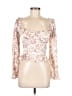 ASTR The Label 100% Polyester Pink 3/4 Sleeve Blouse Size M - photo 1