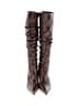 MICHAEL Michael Kors 100% Leather Snake Print Brown Boots Size 5 - photo 2