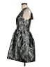 McQ Alexander McQueen Metallic Silver Cocktail Dress Size EU 38 / US 8 - photo 5
