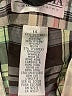 Tehama Plaid Brown Shorts Size 14 - photo 4