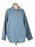 J.Jill Argyle Blue Denim Jacket Size XL - photo 1