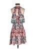 Bebop 100% Polyester Paisley Pink Casual Dress Size XXS - photo 2