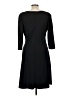Lily Solid Black Cocktail Dress Size L - photo 2