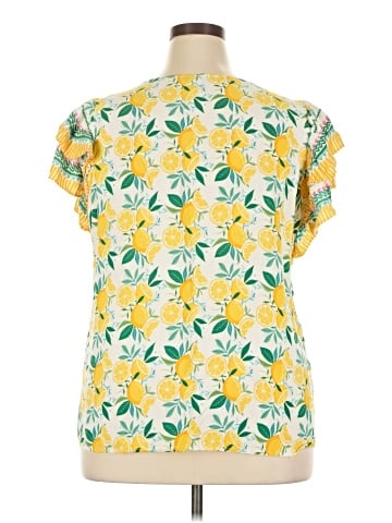 C&C California Short Sleeve Blouse (view 2)