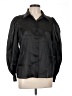 Ann Taylor 100% Polyester Black 3/4 Sleeve Blouse Size L - photo 1