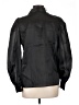 Ann Taylor 100% Polyester Black 3/4 Sleeve Blouse Size L - photo 2