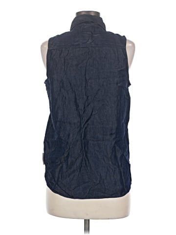 CALVIN KLEIN JEANS Sleeveless Button-Down Shirt (view 2)