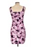 No Boundaries Print Purple Cocktail Dress Size L - photo 2