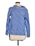 J.Crew 100% Cotton Stripes Blue Long Sleeve Blouse Size 6 (tall) - photo 1
