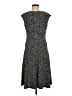 Chaps Tweed Gray Casual Dress Size M - photo 2