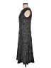 Chaps Tweed Gray Casual Dress Size M - photo 5