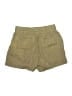 Athleta 100% Linen Solid Green Khaki Shorts Size S - photo 2