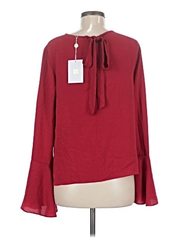 WAYF Long Sleeve Blouse (view 2)
