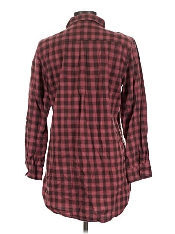 Garnet Hill 3/4 Sleeve Button-Down Shirt (view 2)