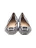 Talbots 100% Leather Solid Gray Flats Size 11 - photo 2