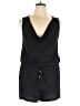Mossimo Solid Black Romper Size XL - photo 1