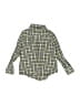 Janie and Jack Checkered-gingham Yellow Long Sleeve Button-Down Shirt Size 3 - photo 2