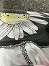 Justice Floral Gray Casual Pants Size 7 - 8 - photo 4