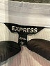 Express Color Block Silver Long Sleeve Button-Down Shirt Size L - photo 7